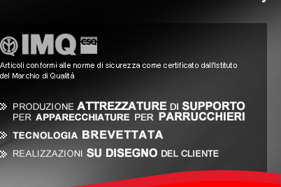 Attrezzature di supporto brevettate